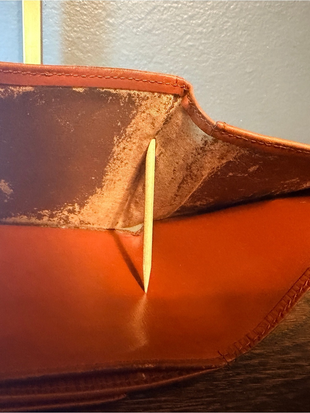 Louis Vuitton Orange Epi Fold Wallet - Picture 9 of 9